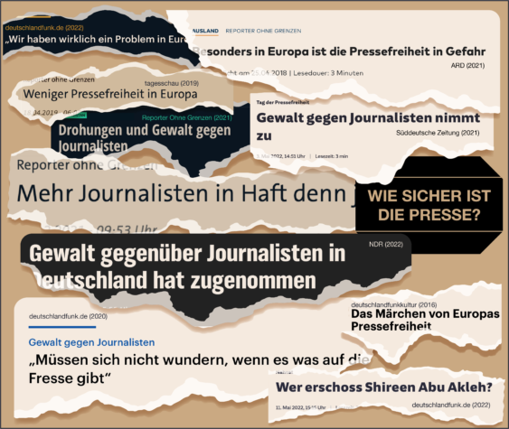 Presse unter Druck