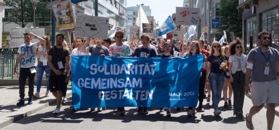 Vermittlung von Solidarität und demokratischer Bildung