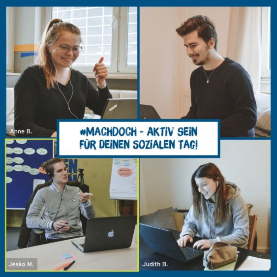 #MachDoch – Aktiv sein für deinen Sozialen Tag!