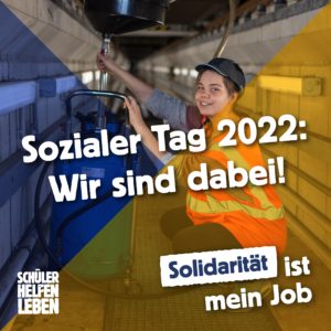 Sozialer Tag 2022: Wir sind dabei